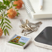 コンクリング伝統パークマッキノーシティ キーホルダー (側面)