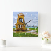 コンクリング伝統パークinマシナウシティウォールクロック スクエア壁時計 (ホーム)