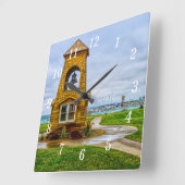 コンクリング伝統パークinマシナウシティウォールクロック スクエア壁時計 (傾斜)