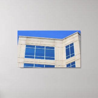 コンクリートとガラス キャンバスプリント