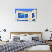 コンクリートとガラス キャンバスプリント (インサイチュ (寝室))