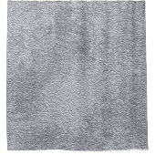 コンクリートのダークグレーストーン壁のテクスチャパターン シャワーカーテン (正面)