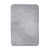 コンクリートのダークグレーストーン壁のテクスチャパターン バスマット (正面縦)