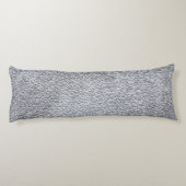 コンクリートのダークグレーストーン壁のテクスチャパターン ボディピロー (裏面)