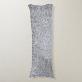 コンクリートのダークグレーストーン壁のテクスチャパターン ボディピロー (正面縦)