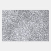コンクリートのダークグレーストーン壁のテクスチャパターン ラッピングペーパーシート (正面)