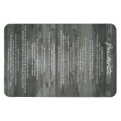 コンクリートの壁に望ましい物を望む マグネット (横)