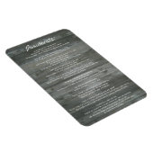 コンクリートの壁に望ましい物を望む マグネット (右側)