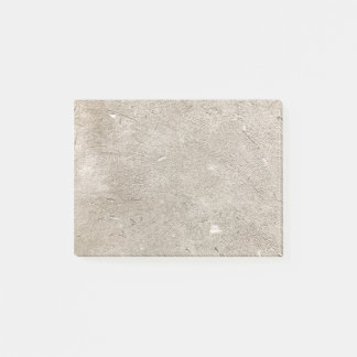 コンクリートの壁の背景の質 ポストイット