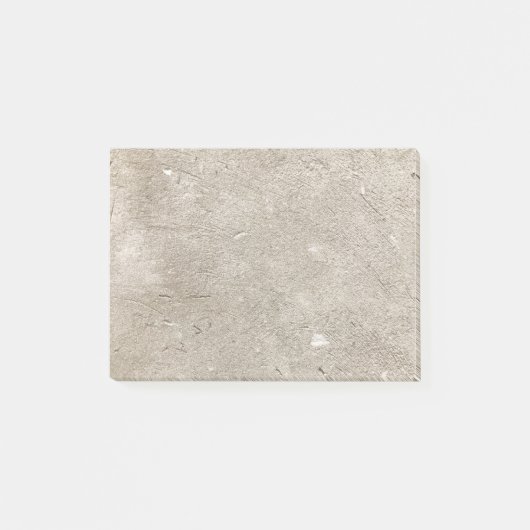 コンクリートの壁の背景の質 ポストイット (正面)