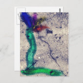 コンクリートの花 ポストカード (正面/裏面)