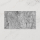 コンクリートはっきりした型シンプルプロフェッショナル 名刺 (裏面)