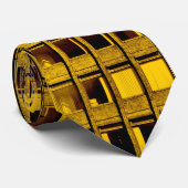 コンクリートオフィスブロック – 深いオレンジ ネクタイ (ロール)