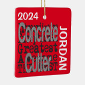 コンクリートカッター超並外カスタム セラミックオーナメント (右)