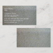 コンクリートカービング 名刺 (正面/裏面)