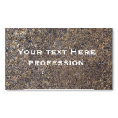 コンクリートグランジ質組織 マグネット名刺 (正面)