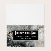 コンクリートグランジ質組織 名刺 (外部フラット)