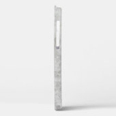 コンクリートグレーのグランジ壁 Case-Mate iPhoneケース (裏面 / 左)