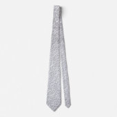 コンクリートグレーの石壁のテクスチャパターン ネクタイ (正面)