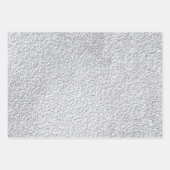 コンクリートグレーの石壁のテクスチャパターン ラッピングペーパーシート (正面3)
