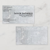 コンクリートストーントレンディーミニマルプロフェッショナル 名刺 (正面/裏面)