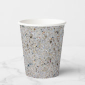 コンクリートセメントのリアルな質感 紙コップ (正面)