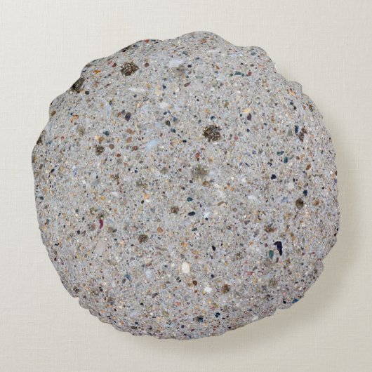 コンクリートセメントの表面写真 ラウンドクッション (裏面)