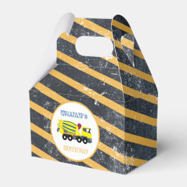 コンクリートセメントトラック建築トラック誕生日 フェイバーボックス