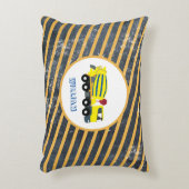 コンクリートセメントトラック建築トラック アクセントクッション (正面(垂直))