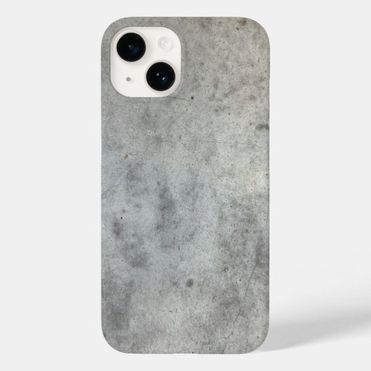 コンクリートテクスチャ セメント模様 背景 ミニマル Case-Mate iPhoneケース (裏面)