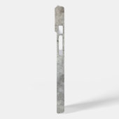 コンクリートテクスチャ セメント模様 背景 ミニマル Case-Mate iPhoneケース (裏面 / 左)