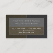 コンクリートテフェイククスチャ 名刺 (裏面)