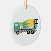 コンクリートトラック セラミックオーナメント (右)
