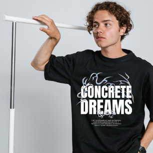 コンクリートドリームズ通り衣服Tシャツ Tシャツ