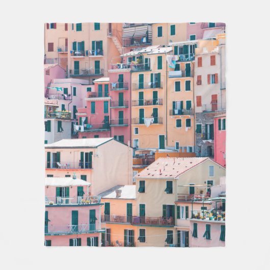 コンクリートハウスの建築撮影方法 フリースブランケット (正面)