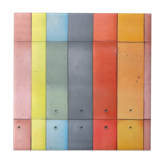 コンクリートパターンの色 タイル (正面)