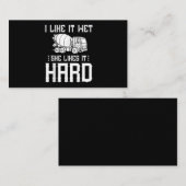 コンクリートフィニッシャ作業者セメントミキサートラックドライバ 名刺 (正面/裏面)