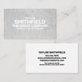 コンクリートプロフェッショナル名刺 名刺 (正面/裏面)