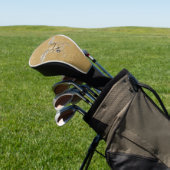 コンクリートミキサーのベージュ ゴルフヘッドカバー (インサイチュ)