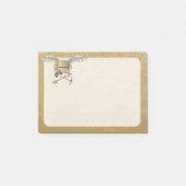 コンクリートミキサーのベージュ ポストイット (正面)