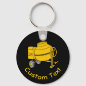 コンクリートミキサーキーチェーン キーホルダー (正面)