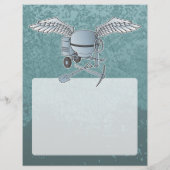 コンクリートミキサーブルーグレー チラシ (裏面)