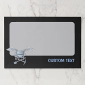 コンクリートミキサーブルーグレー ペーパーパッド (正面)