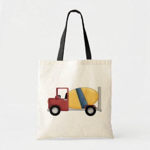 コンクリートミキサー車のTシャツおよびギフト トートバッグ