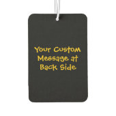 コンクリートミキサー カーエアーフレッシュナー (裏面)