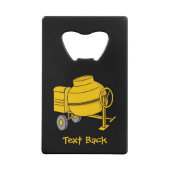 コンクリートミキサー クレジットカード栓抜き (裏面)