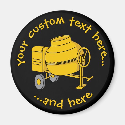 コンクリートミキサー マグネット (正面)