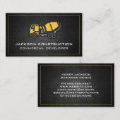 コンクリートミキサー 名刺 (正面/裏面)