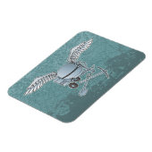 コンクリートミキサー 青灰色 マグネット (左側)