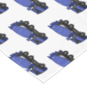 コンクリートミキシング輸送トラックの漫画 テーブルクロス (アングル)